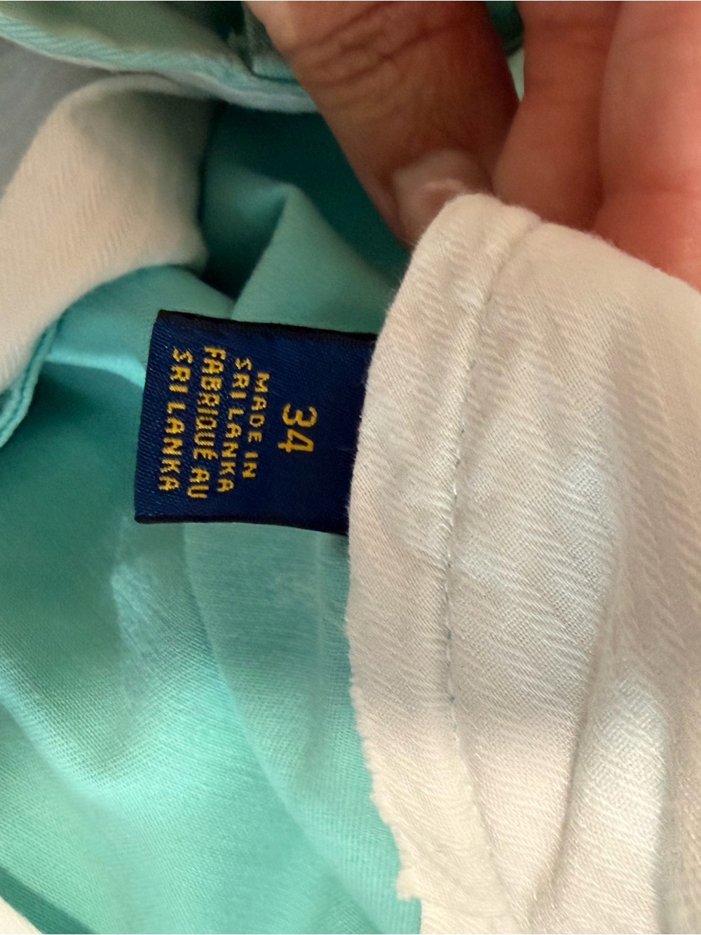Polo by Ralph Lauren Light Mint Flat-Front Chino Shorts - Picture 3 of 5